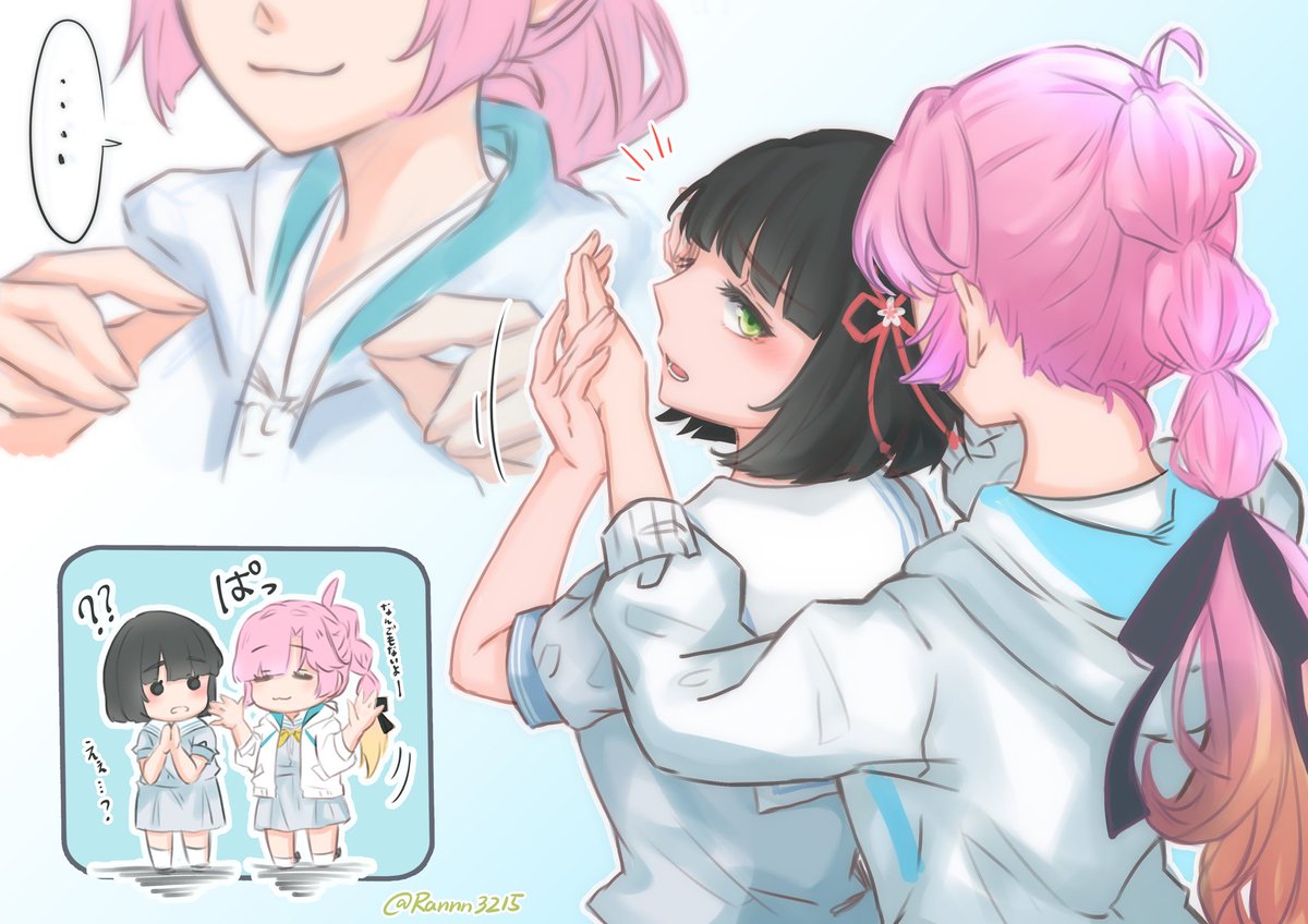 続き🏆👘落書き

👘 「姫芽…？」

🏆「…なんでもないよ～」