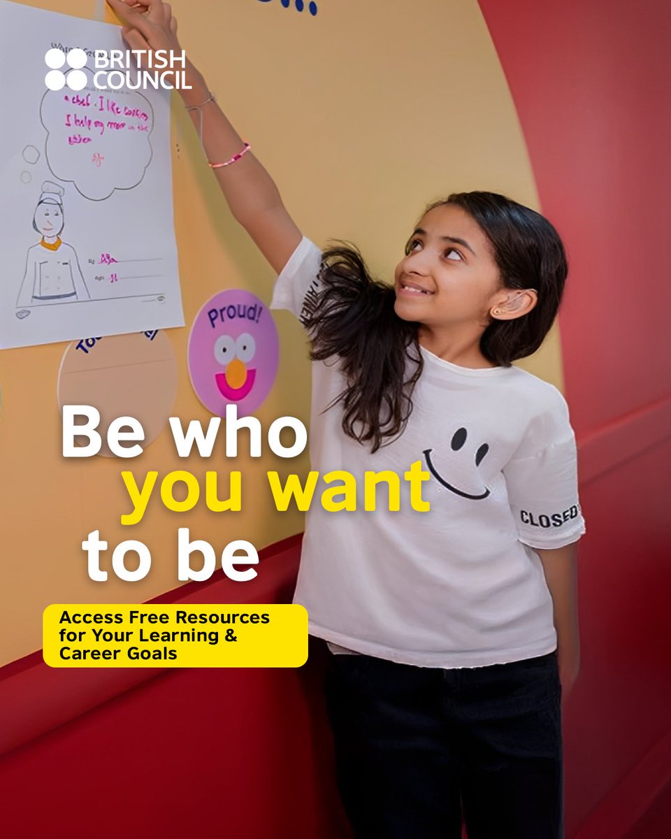 Unlock your potential with Be Who You Want To Be 🌟
Free resources, expert content &amp; tools for learners, educators &amp; creatives across MENA.
Start shaping your future today 👉 bit.ly/BeWhoYouWantto…
