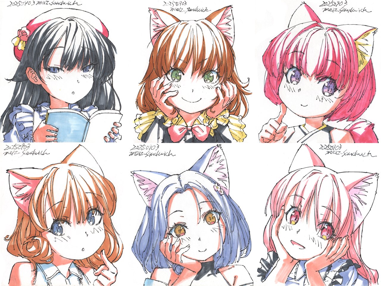 手描きイラスト ミニ色紙 少年 ウンピョウ/狐っ娘 オリジナル 手描きイラスト ミニ色紙 少年 ウンピョウ/狐っ娘 オリジナル