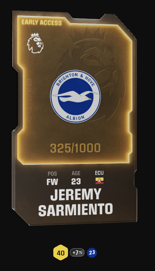 CasproSorare's tweet image. 🎁SORARE GIVEAWAY! 

Double Giveaway so TWO winners!

To enter: 
Follow @CasproSorare 
♥️ &amp;amp; 🔁 this post!
Comment your username below!

Winners announces 10th September!
Good luck 🍀

#soraregiveaway #sorare @sorare