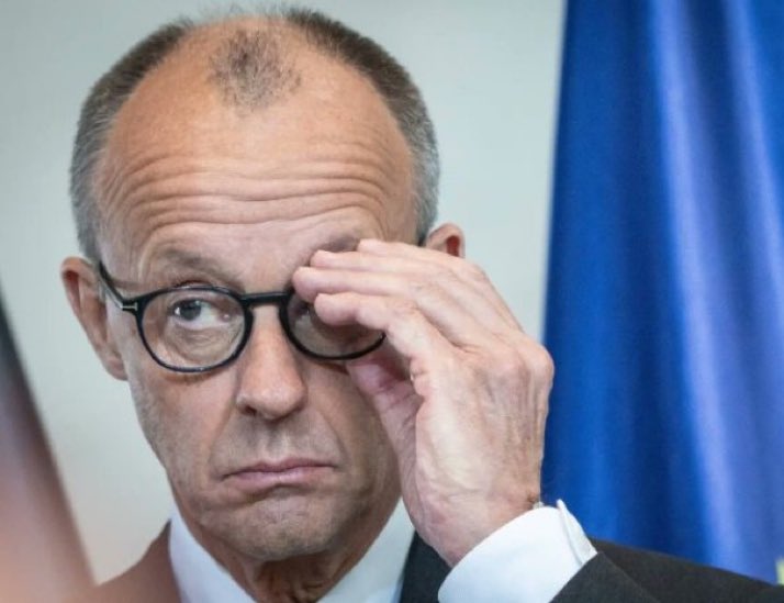 Friedrich Merz sagt: "Ich habe jetzt ein Land übernommen..." 
Nein, Herr Merz, Sie sind der erste Angestellte dieses Staates, 
nicht der Herrscher!