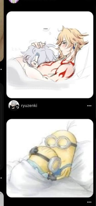 SOMEONE REPOSTED MY ART AND I SAW THIS SCREENSHOT AND IJBOL