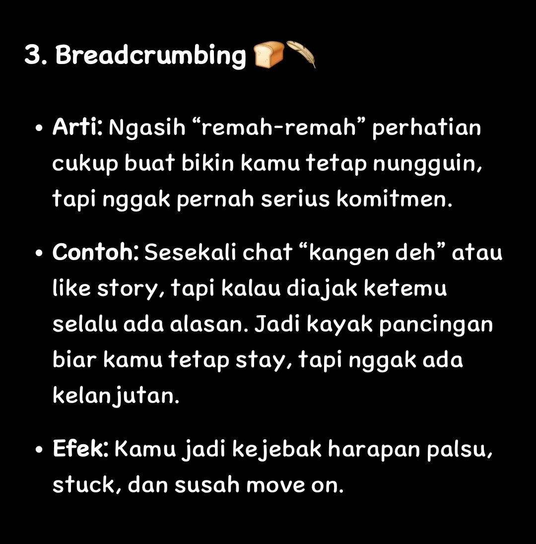 cbeomgyup's tweet photo. @bulanrpw kalian pernah jadi korban ghosthing, love bombing atau breadcrumbing? 😂 https://t.co/DjySF5jGXX