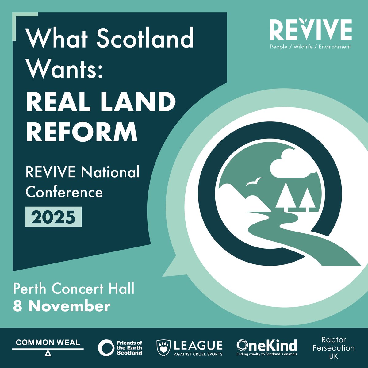 Last year we launched 𝘛𝘩𝘦 𝘉𝘪𝘨 𝘓𝘢𝘯𝘥 𝘘𝘶𝘦𝘴𝘵𝘪𝘰𝘯. This year we will reveal the powerful results and debate next steps for Scotland's land reform journey.

Join us this November with our fantastic hosts <a href="/LesleyRiddoch/">Lesley Riddoch</a> and David Hayman!

Book⬇️
perththeatreandconcerthall.com/whats-on/reviv…