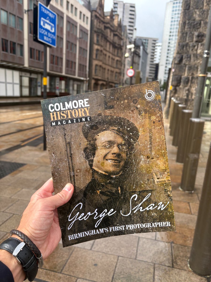 staceybarnfield's tweet image. I loved working on Colmore History for @ColmoreBID, a 16-page magazine celebrating the Business District heritage. From the School of Art to George Shaw, every page tells a story.

📸 Here’s cover-star George on Paradise St – where it all began.

&amp;gt;&amp;gt; colmorebusinessdistrict.com/publications/c…
