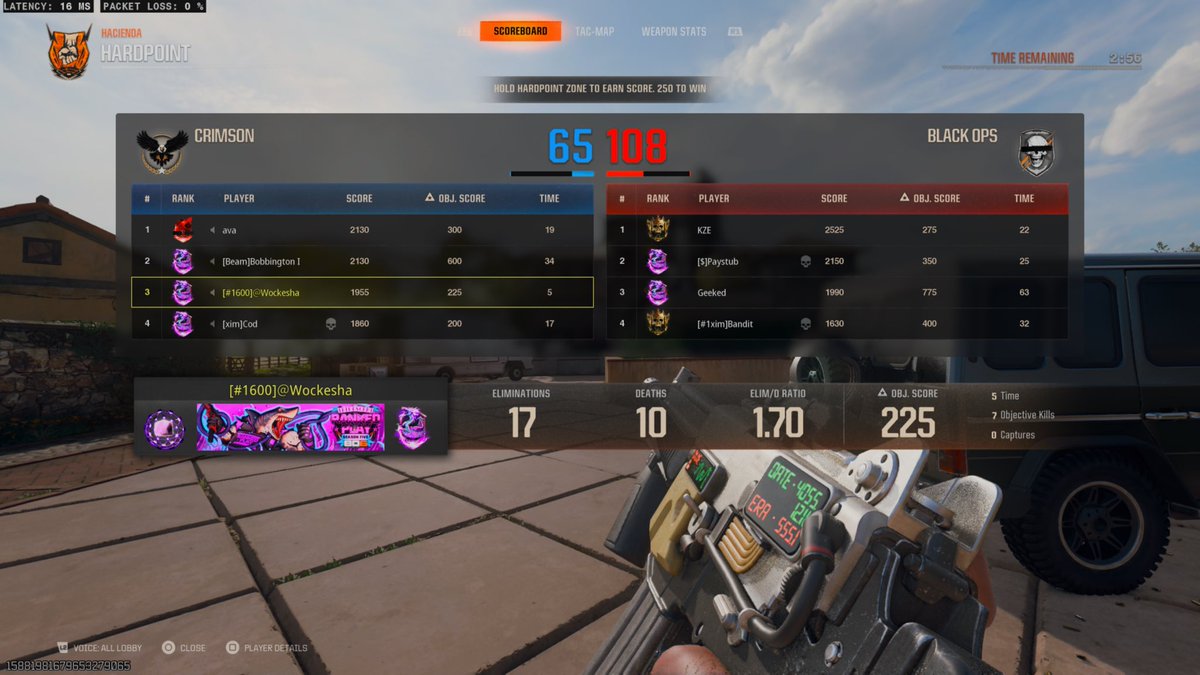 itzwockesha's tweet photo. Few Games I Sold Or That Were Unfair MatchMaking While I Was SoloQ 🫩🦉🖤Still Holding My Own Though It’s All About Progression 🔥 ッッッッッッ ! https://t.co/PAXCtIiuWV