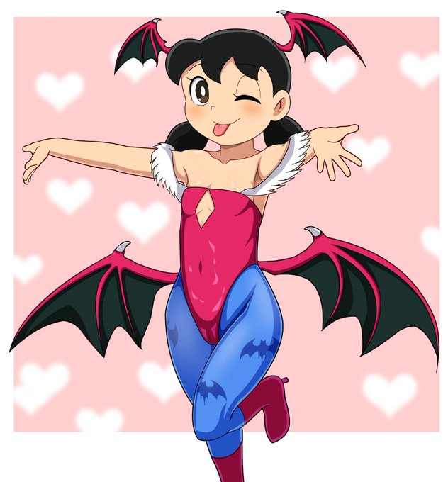 #見た人もなにか無言で羽根付の何かをあげる 