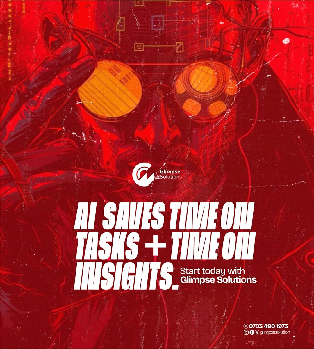 glimpsehub's tweet image. Save time, work smarter, AI makes it easy. 

#AITools #BusinessTech #GlimpseSolutions