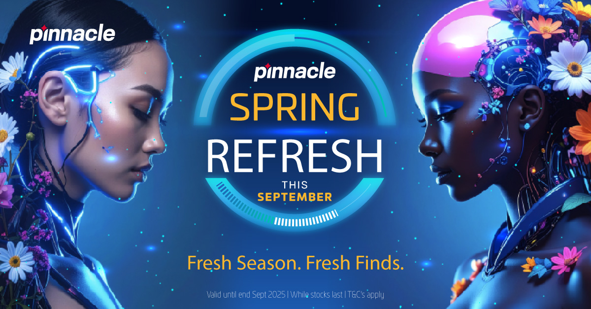Pinnacle_ICT's tweet image. As the market blossoms, so should your offering.
We’re spotlighting vibrant, powerful products you may have overlooked hidden treasures that deserve to bloom this Spring.
Get Connected to More Margin!
🛒 here - pinnacle.co.za/on-promo/clear…
#SpringRefresh
