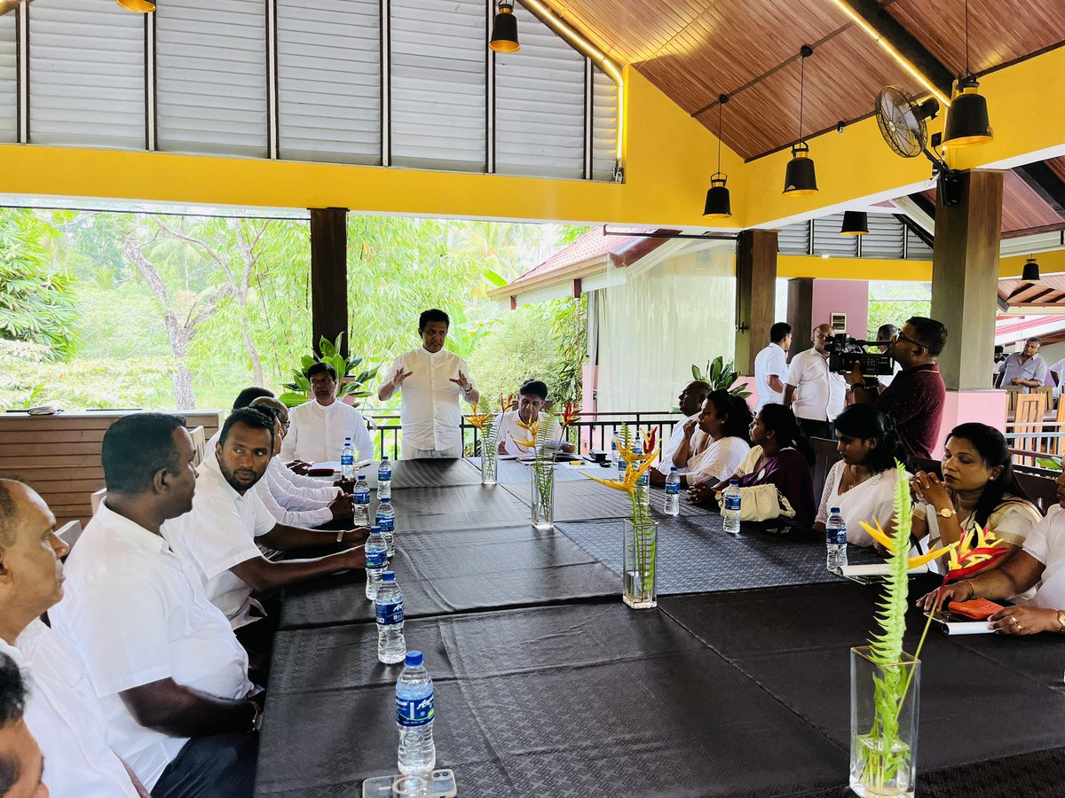Today (04), a special meeting of all SJB council members and other members representing the political parties of the coalition governing the Pannala Pradeshiya Sabha, was held in Pannala with the participation of the Leader of the Opposition and Leader of Samagi Jana Balawegaya,
