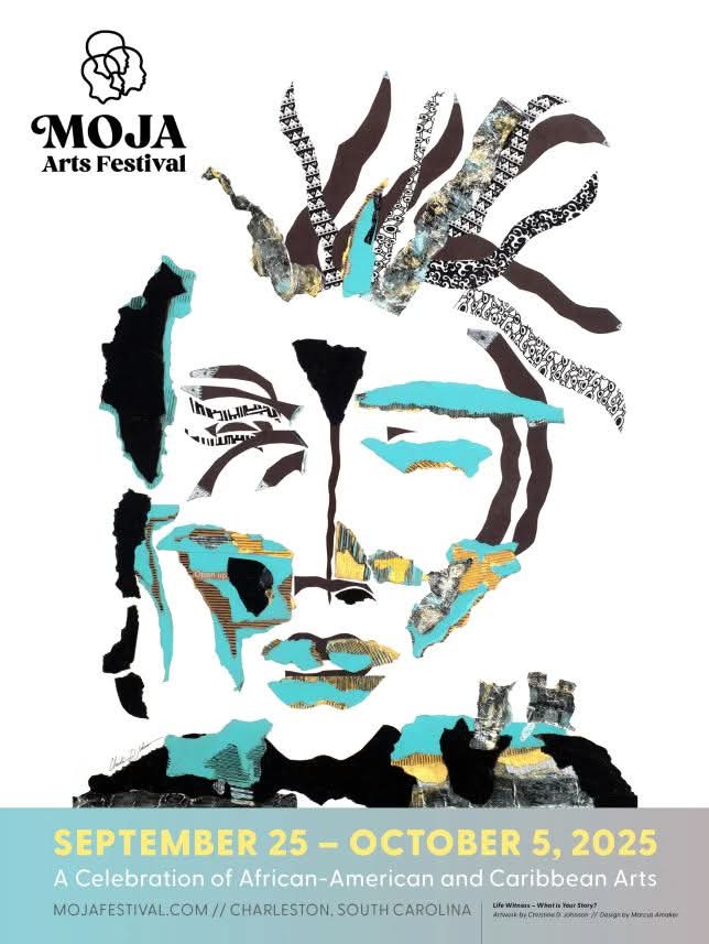 LowSCRhythms's tweet image. The MOJA Arts Festival returns Sept. 25 – Oct. 5 with 11 days of music, dance, food, art, and community. 🎶🍴🎨

@MOJAFestival is here to celebrate African American and Caribbean culture all across Charleston.

📅Full schedule ➡️ mojafestival.com

#chsevents #CharlestonSC