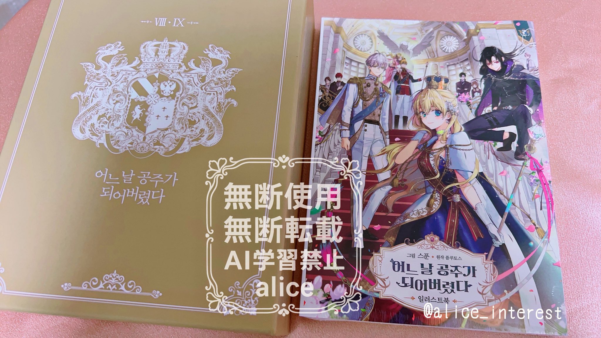 りか　ある日お姫様になってしまった件について　タロットカード　※韓国限定※ 韓国書籍 「ある日、お姫様になってしまった件について