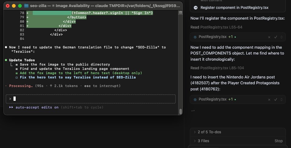 simplydt's tweet image. 3 AI agents 🤖 grinding in the background while I just hop in for Q&amp;amp;A.

2 are pictured here… the newest is @Seozilla_ai — our SEO + marketing bot pushing projects while I sleep.

Feels like I’m literally living in the future. 🚀