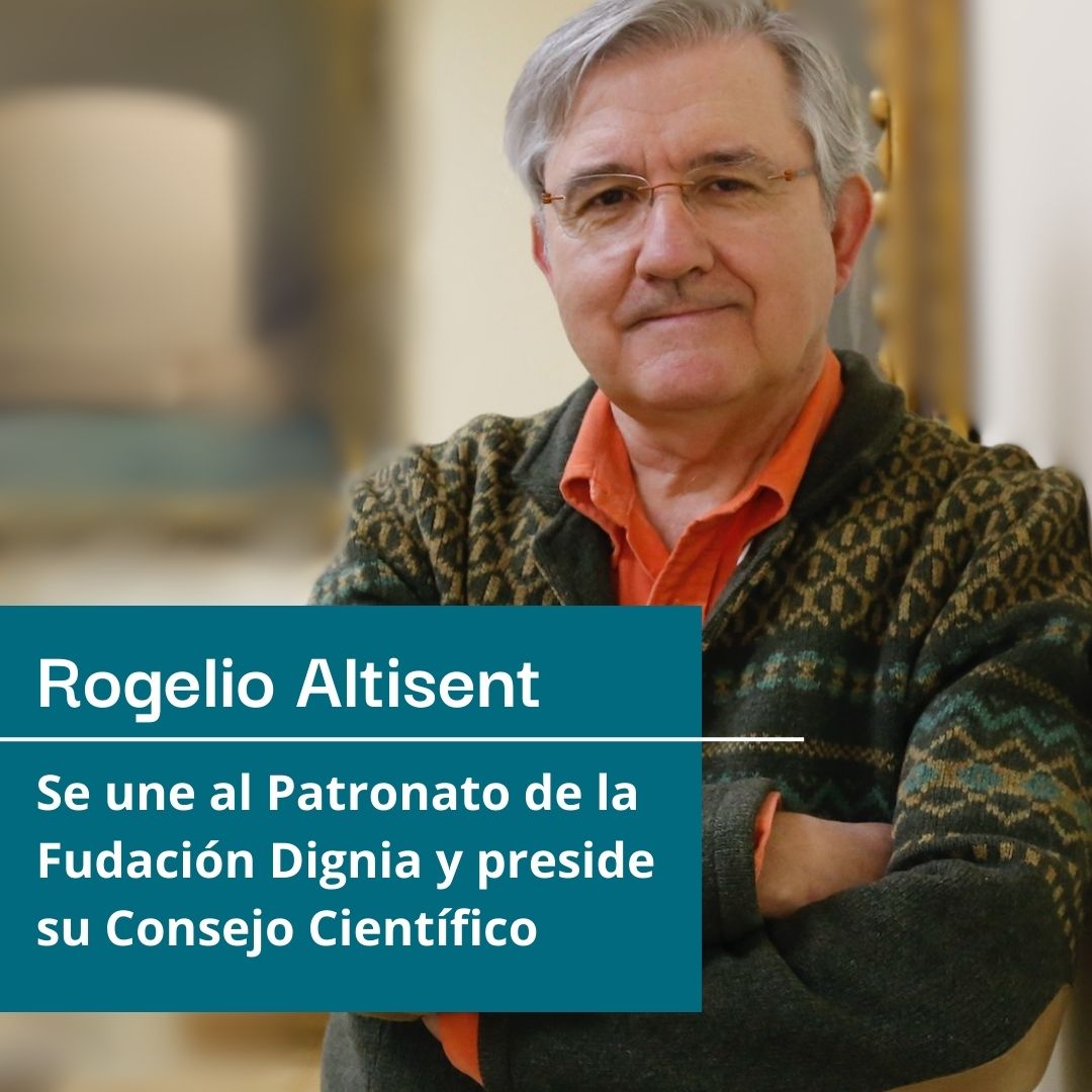 El Dr. <a href="/rogaltro/">Rogelio Altisent</a> se une al patronato de Fundacion Dignia y asumirá la presidencia de su nuevo Consejo Científico.

Una unión que refuerza el compromiso de avanzar hacia unos cuidados paliativos más humanos y colaborativos.

✨¡Enhorabuena!