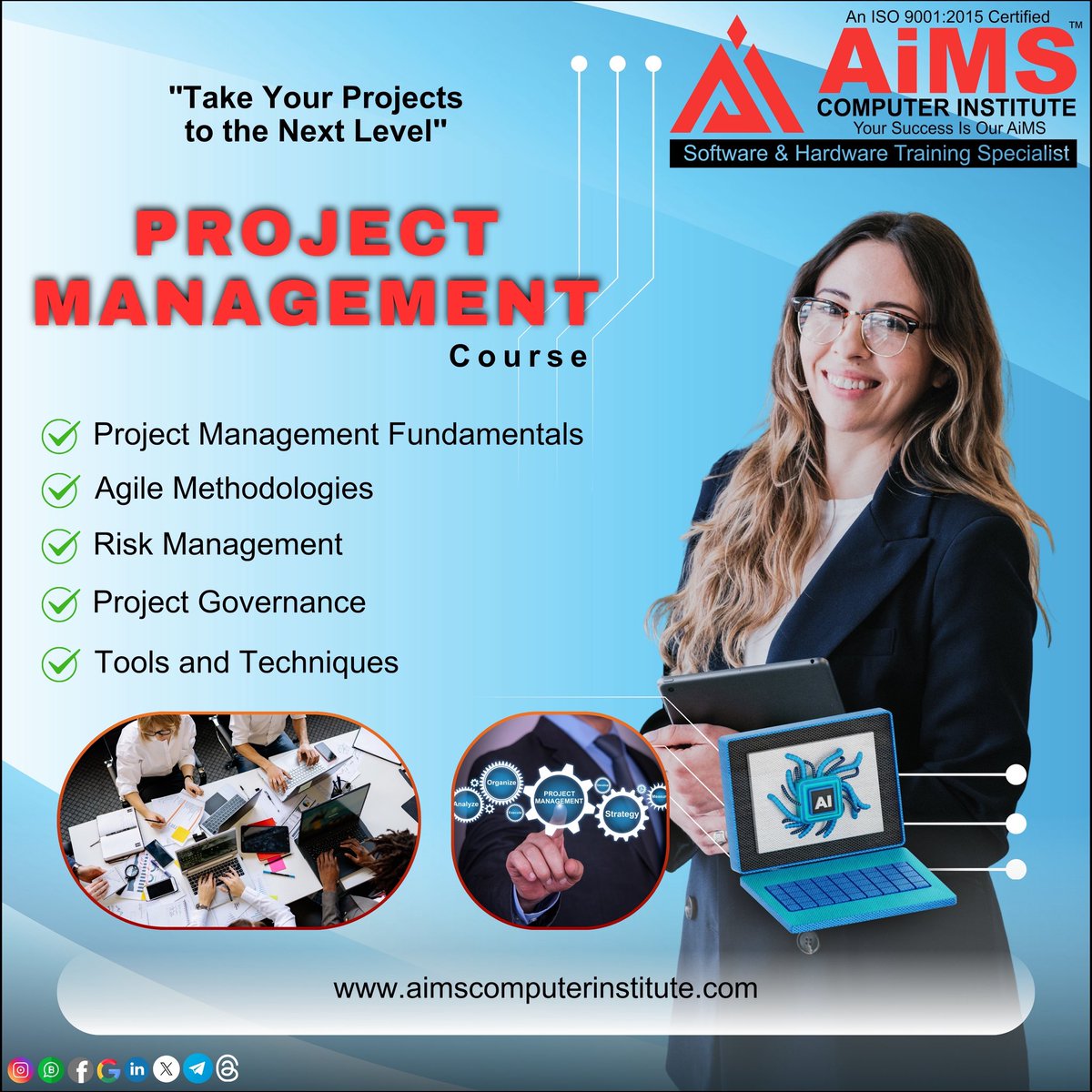 AWanowrie19665's tweet image. Certification Program in Project Management
Duration
- Executive Professional Certification Program in Project Management: 5 months
Course Curriculum
- Project Management Fundamentals: project planning, execution, monitoring, and closure
#computerclasses