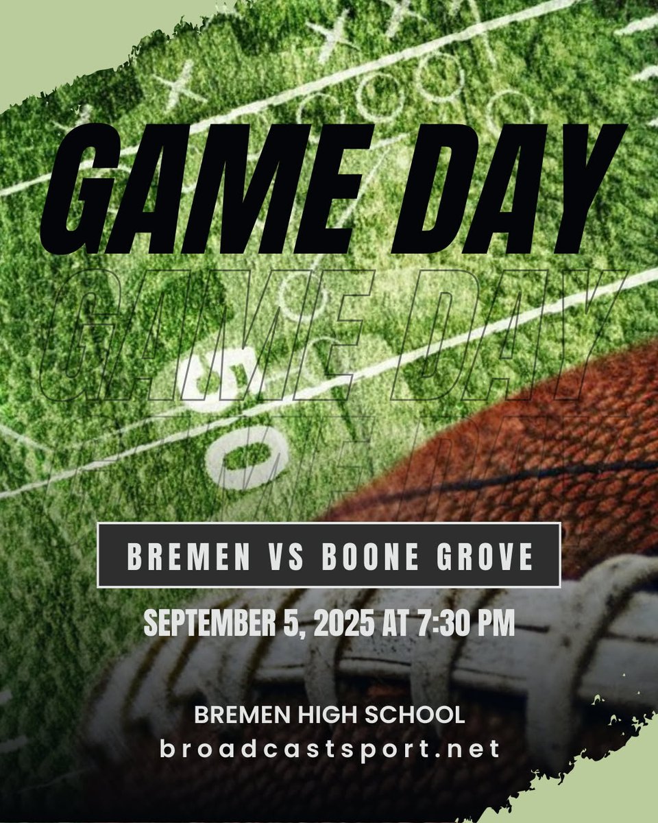 John Overmyer (@overmyerj) on Twitter photo Tomorrow is week 3 of the High School football season.  Join <a href="/klawman77/">Drew Klawiter</a> and <a href="/OvermyerJ/">John Overmyer</a> as they bring you live video action of of <a href="/BremenSports/">Bremen Lions</a> hosting <a href="/FootballBoone/">Boone Grove Football</a>. 7pm Pregame on @live Video guys. Tomorrow is week 3 of the High School football season.  Join <a href="/klawman77/">Drew Klawiter</a> and <a href="/OvermyerJ/">John Overmyer</a> as they bring you live video action of of <a href="/BremenSports/">Bremen Lions</a> hosting <a href="/FootballBoone/">Boone Grove Football</a>. 7pm Pregame on @live Video guys.
