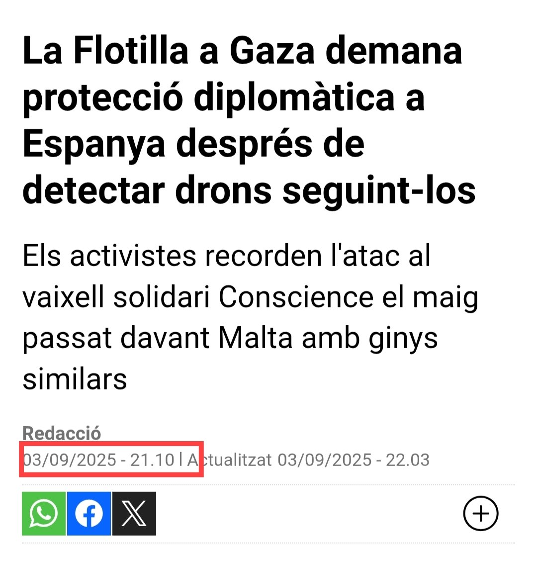 Per què <a href="/324cat/">324.cat</a> parla tant de la Colau i de la flotilla mentre calla en relació a la DGAIA, als 22.000 milions de l'espoli fiscal o altres greus problemes de Catalunya?

Hem de deduir que <a href="/324cat/">324.cat</a> és tan espanyol com l'Isla, la Robles, l'Abascal o el Borbó?