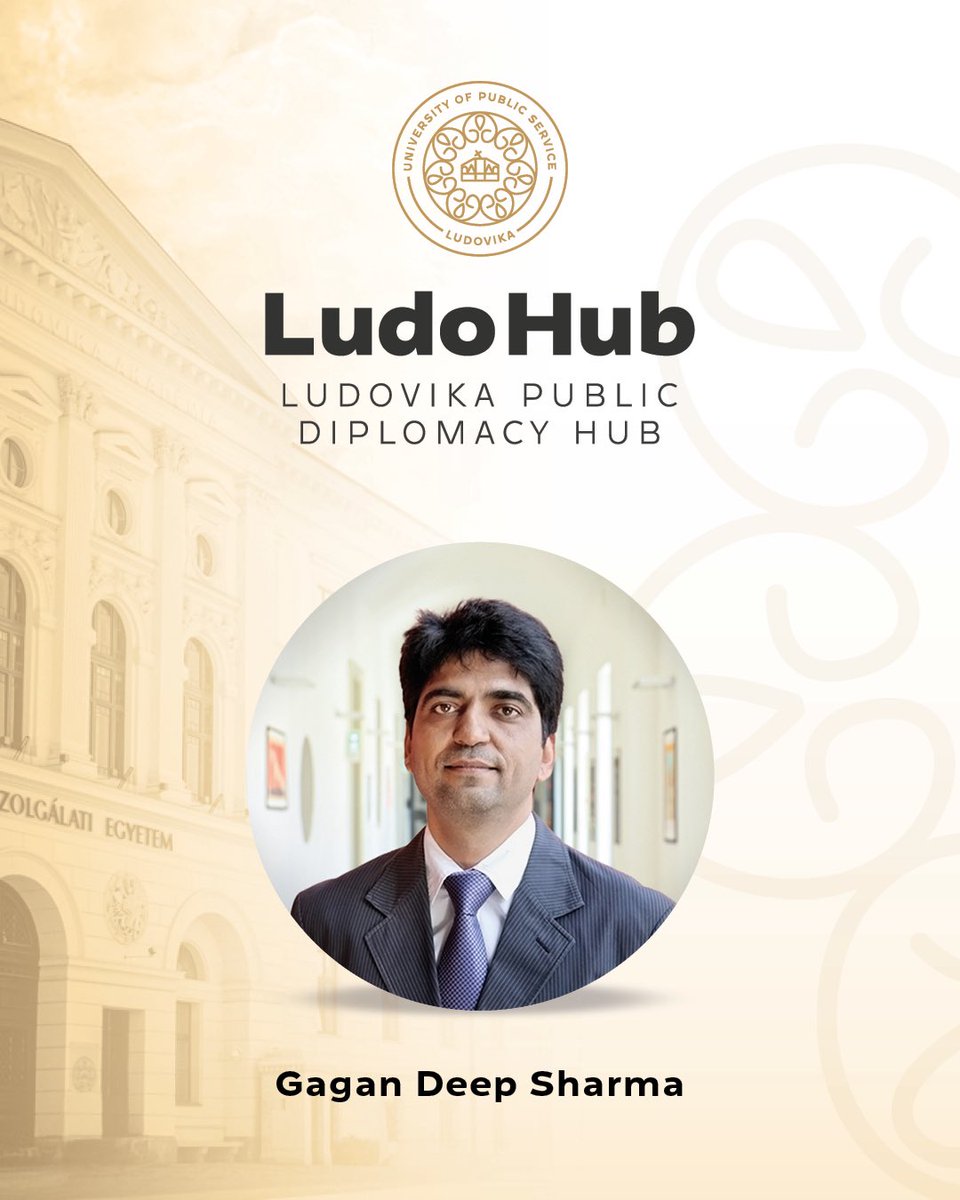 uni_nke's tweet image. We are proud to welcome Prof. Gagan Deep Sharma 🇮🇳 from Guru Gobind Singh Indraprastha University as our new Ludovika Public Diplomacy Hub Fellow at @uni_nke 🎓 
Excited for his fellowship in Budapest! 🌍✨ 
#LPDH #LUPS #Hungary #ResearchExcellence #FutureLeaders #India #economy