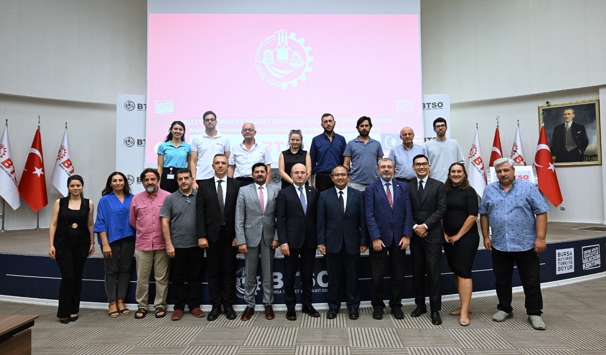 'BTSO’da Malezya ile İşbirliği Fırsatları Toplantısı'

Ayrıntılar için ➡ l24.im/DMJN

#BTSO #malezya #işbirliği