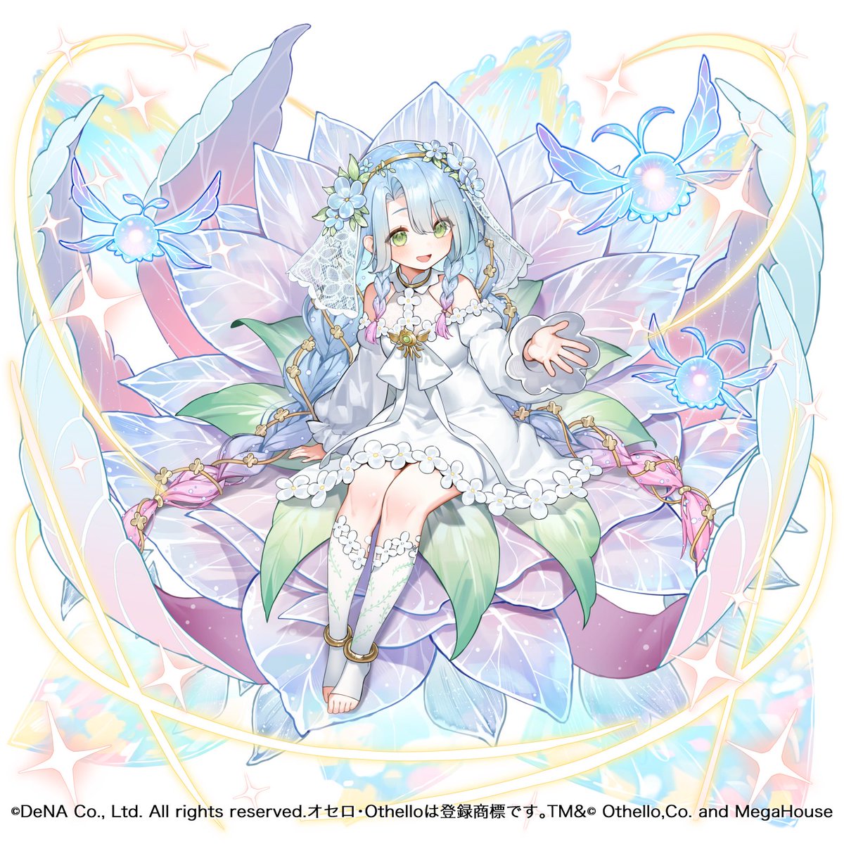 tautano's tweet image. 『逆転オセロニア』にて「セレフィナ」を描かせていただきました!
よろしくお願いします☘️