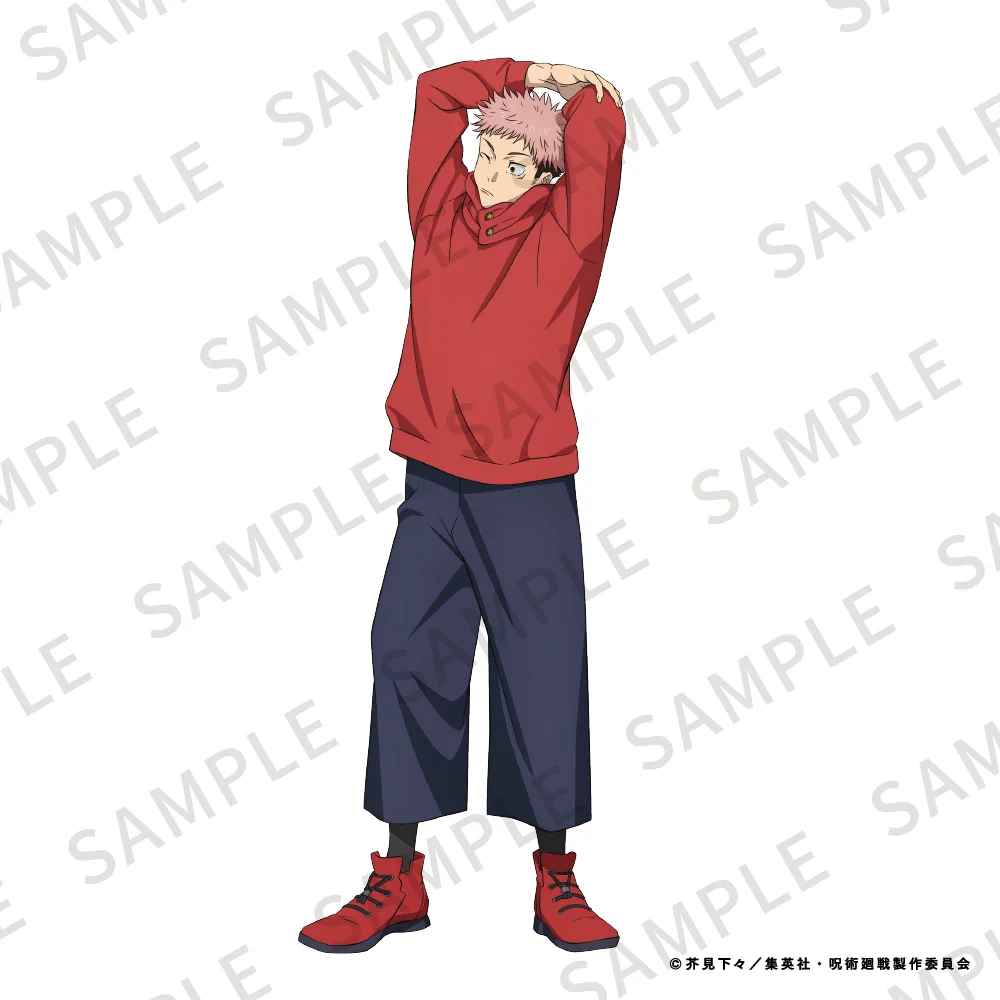 呪術廻戦 虎杖　イラストカード 公式】呪術廻戦カフェ2026 on X: 
