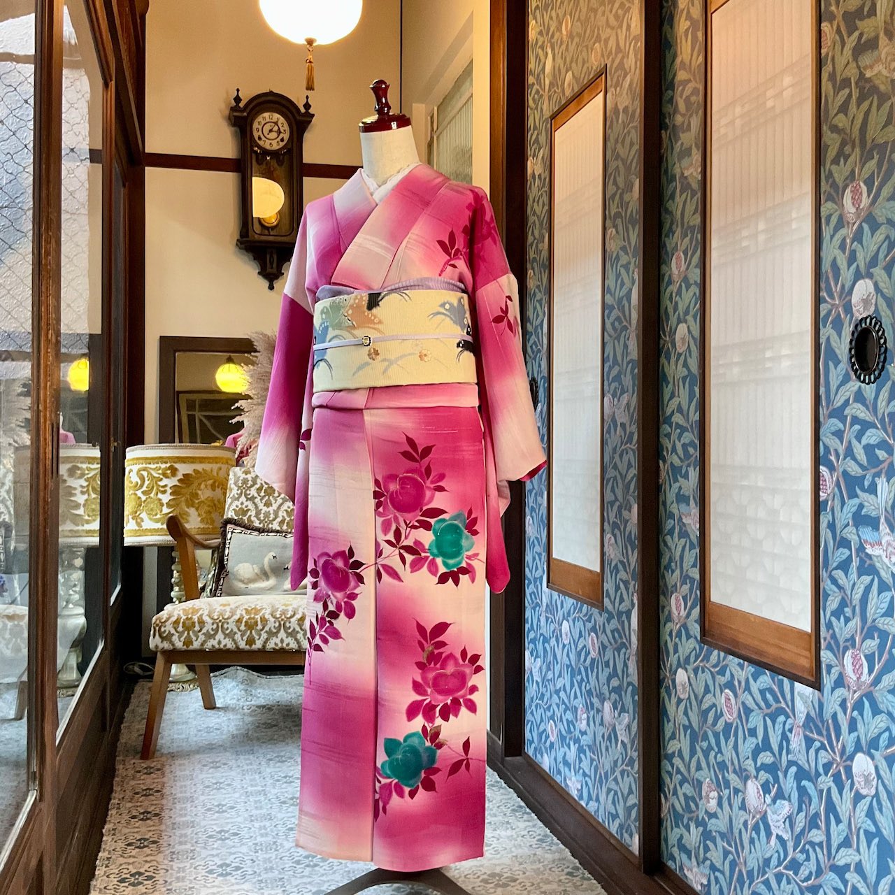 最終値下げ❣️ アンティーク着物　大正ロマン　❣️ kimonotentoさん アンティーク着物 | kimono tento