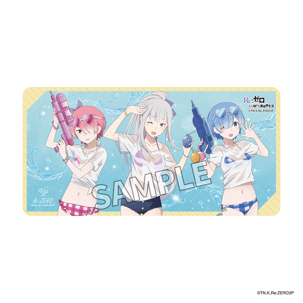 エミリアプレイマット4点 Amazon.co.jp: リゼロ Re ゼロから始める異世界生活プレイマット