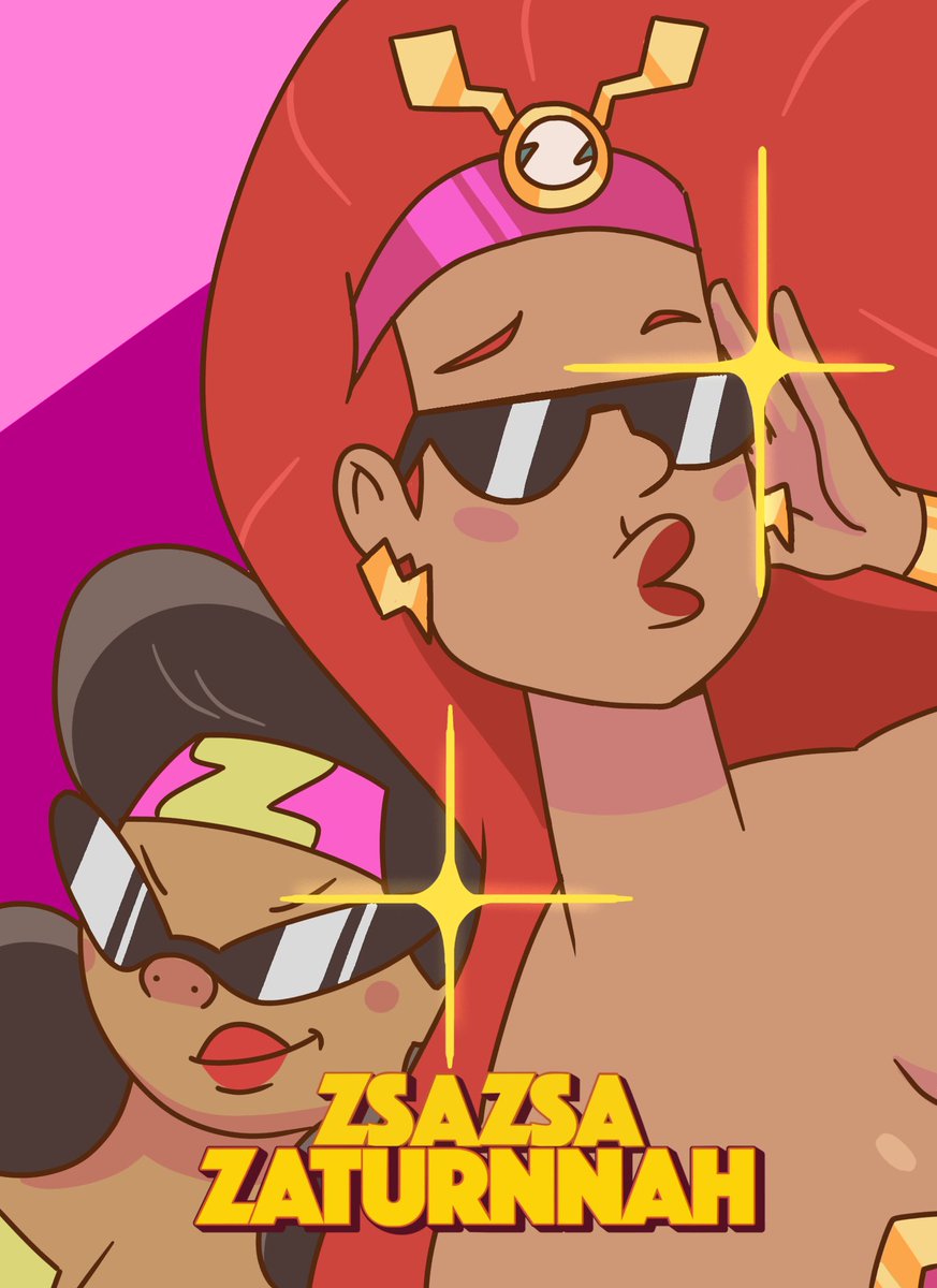 ZaturnnahFilm's tweet photo. Shining, sparkling, and serving looks ✨😎
#ZsaZsa #didi  #zsazsazsaturnnah #zsaturnnahfilm #indieanimation #queeranimation #lgbt🌈 https://t.co/wVmI8h2Ovc