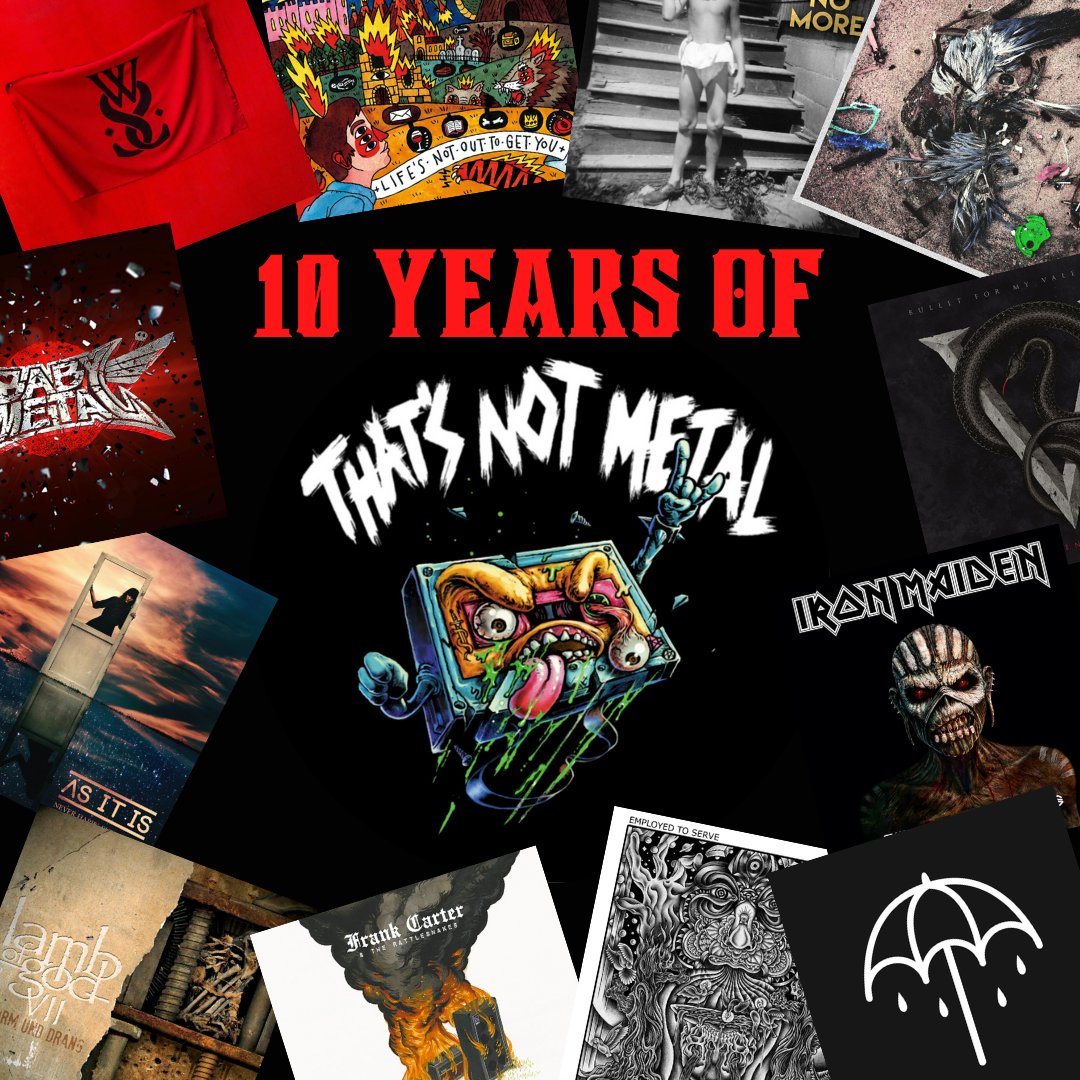 It's our birthday! This week That's Not Metal turns 10, so we dial it back to look at the albums that launched this podcast and track our decade through these bands. Thank you for 10 years of support - you've not let us down, so we're still here.

linktr.ee/notmetalpod