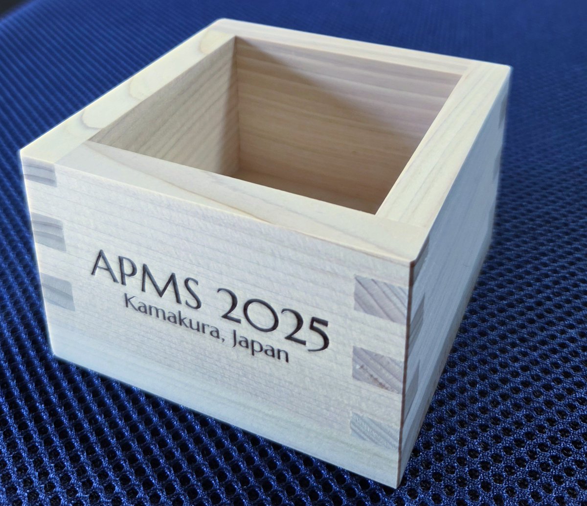 SSuginouchi's tweet photo. we appreciate all the #apms2025 participants!
see you in Bergamo
#YOISHOOOOO https://t.co/PHspU96LFT