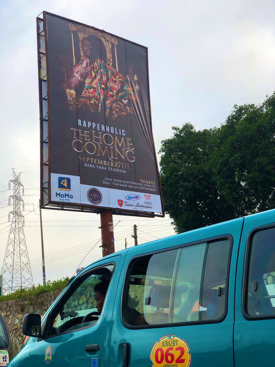 Rapperholic The Home Coming getting loud in Kumasi 🔥🔥