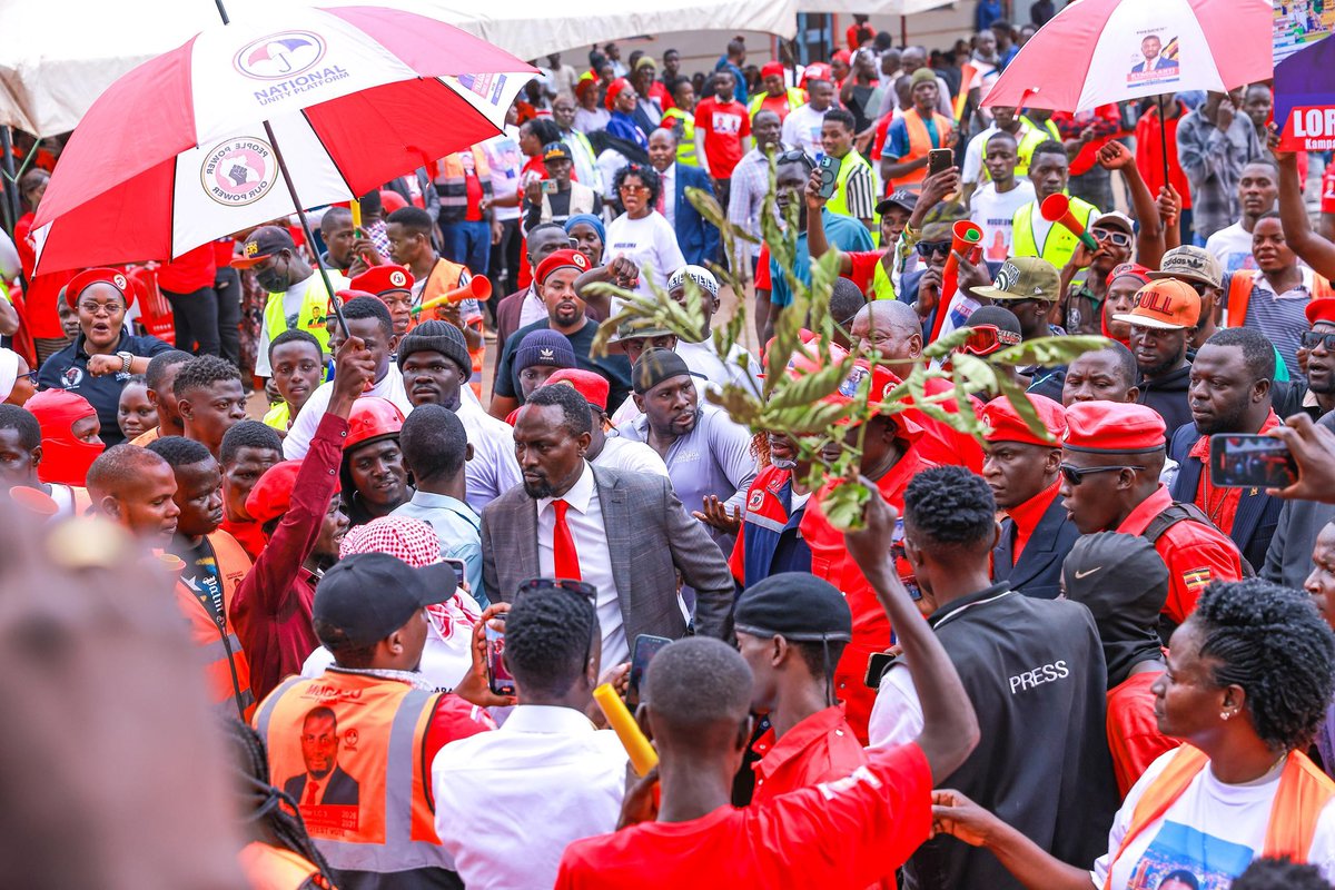 lutsnico's tweet image. HAPPENING NOW: Numerous people from kampala gather at the NUP headquarters in Kavule to welcome *LORD MAYOR Eng Balimwezo Ronald Nsubuga* after his nomination.
