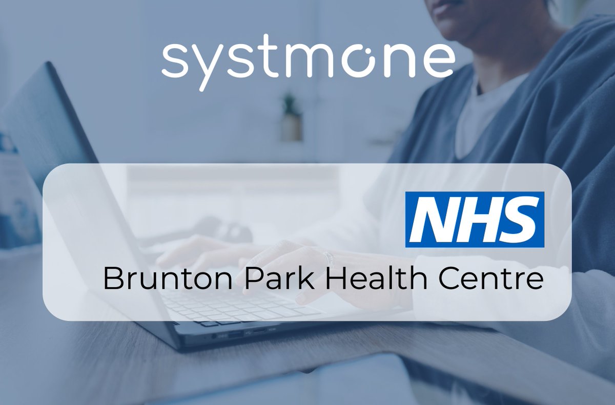 🎉 Congratulations to Brunton Park Health Centre who are now live with #SystmOne. #golive