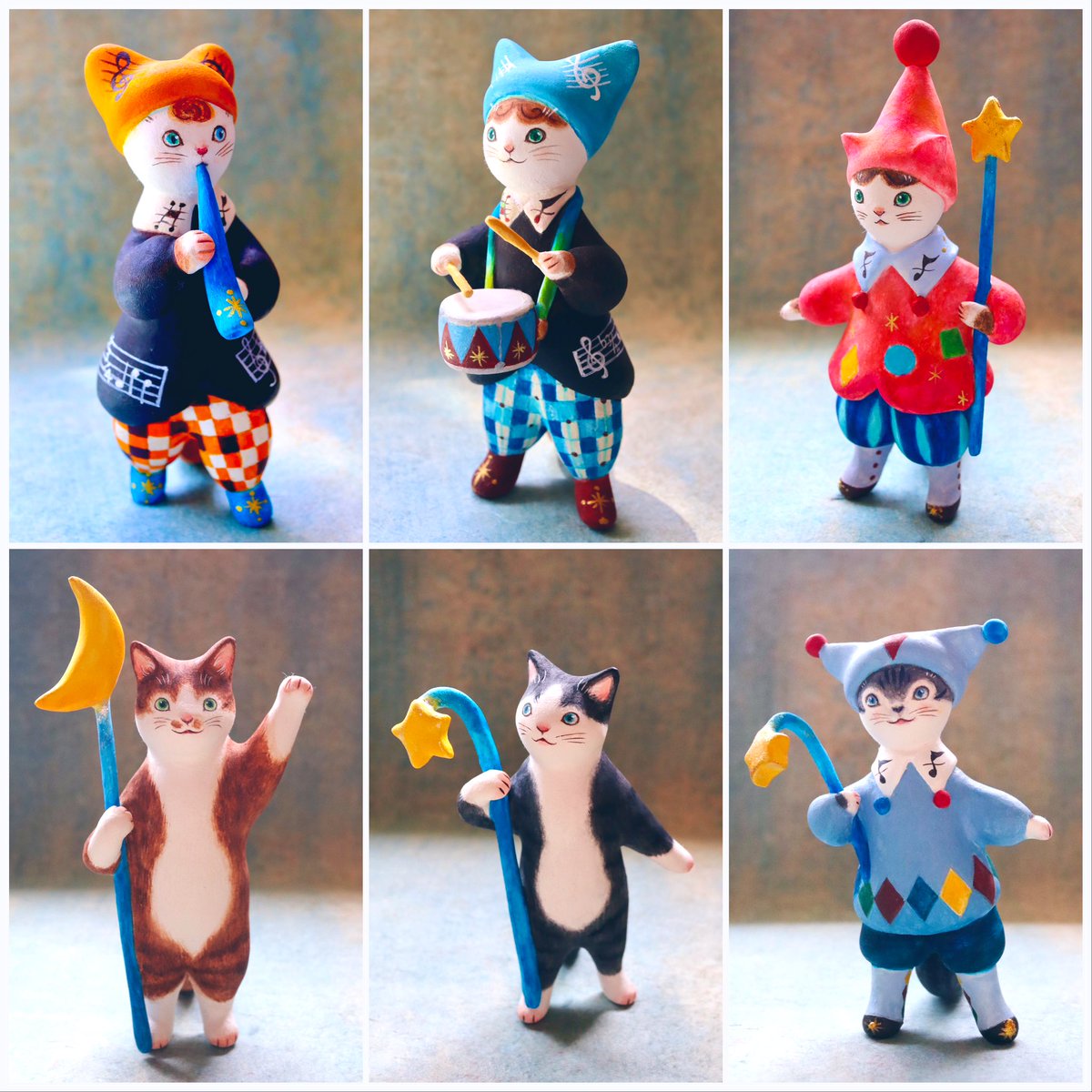 松本浩子 作品 5個セット 入手困難 猫