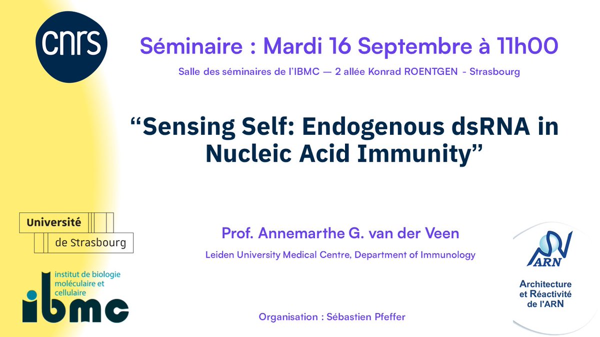 ARN - IBMC - CNRS tweet media