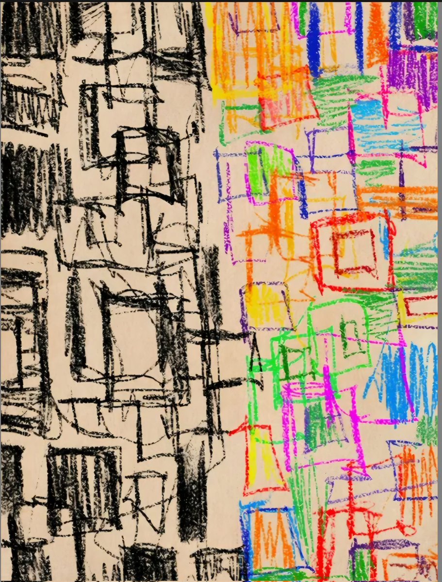 Inspired by <a href="/RudeBoyCrypto/">🜲</a>  to grab some XRPL fine Art
Moved by this piece  <a href="/MojicaArtXRP/">Mojica Art ✍️</a> 
I can see this in a Gallery my friend, the duality of life is within us all
THE INTERNAL WAR