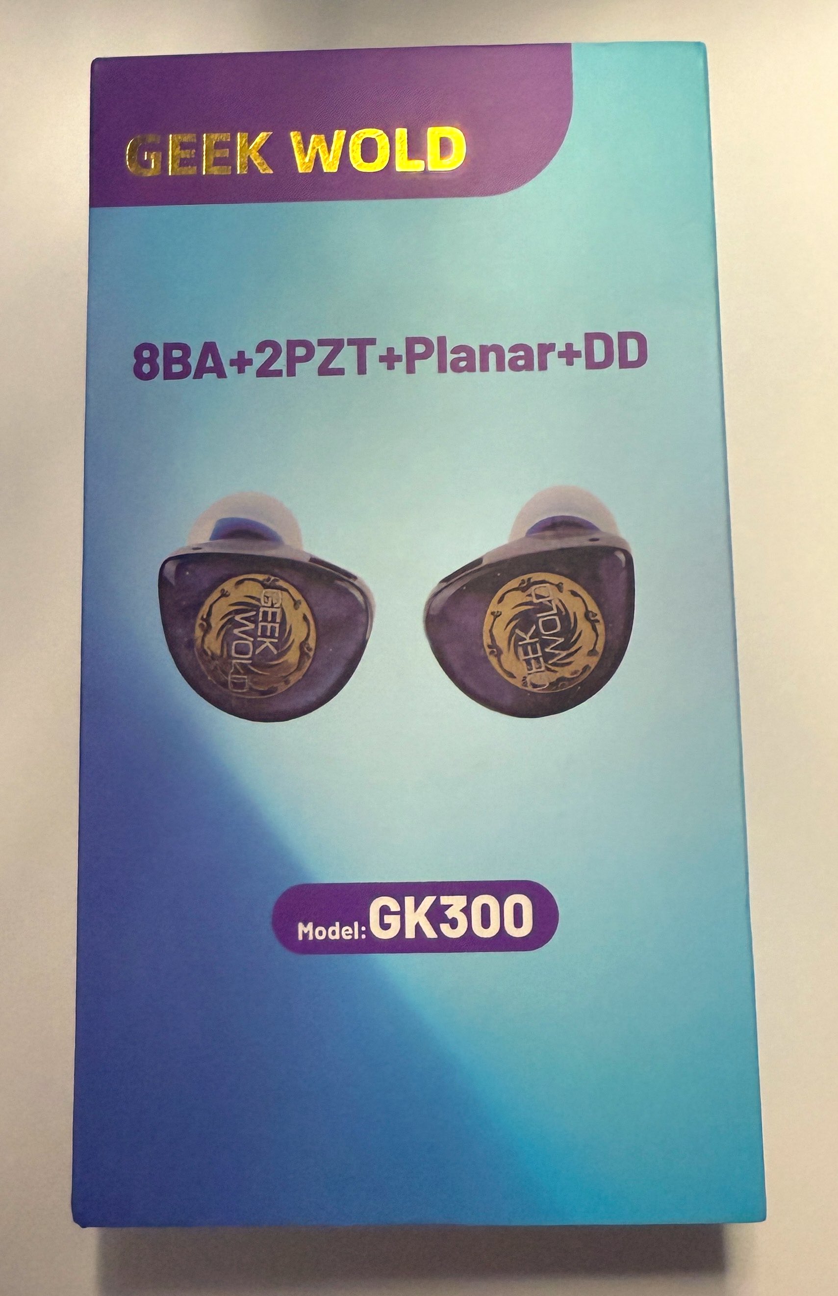 Geek Wold GK300 8BA+2PZT+Planar+DD イヤホン