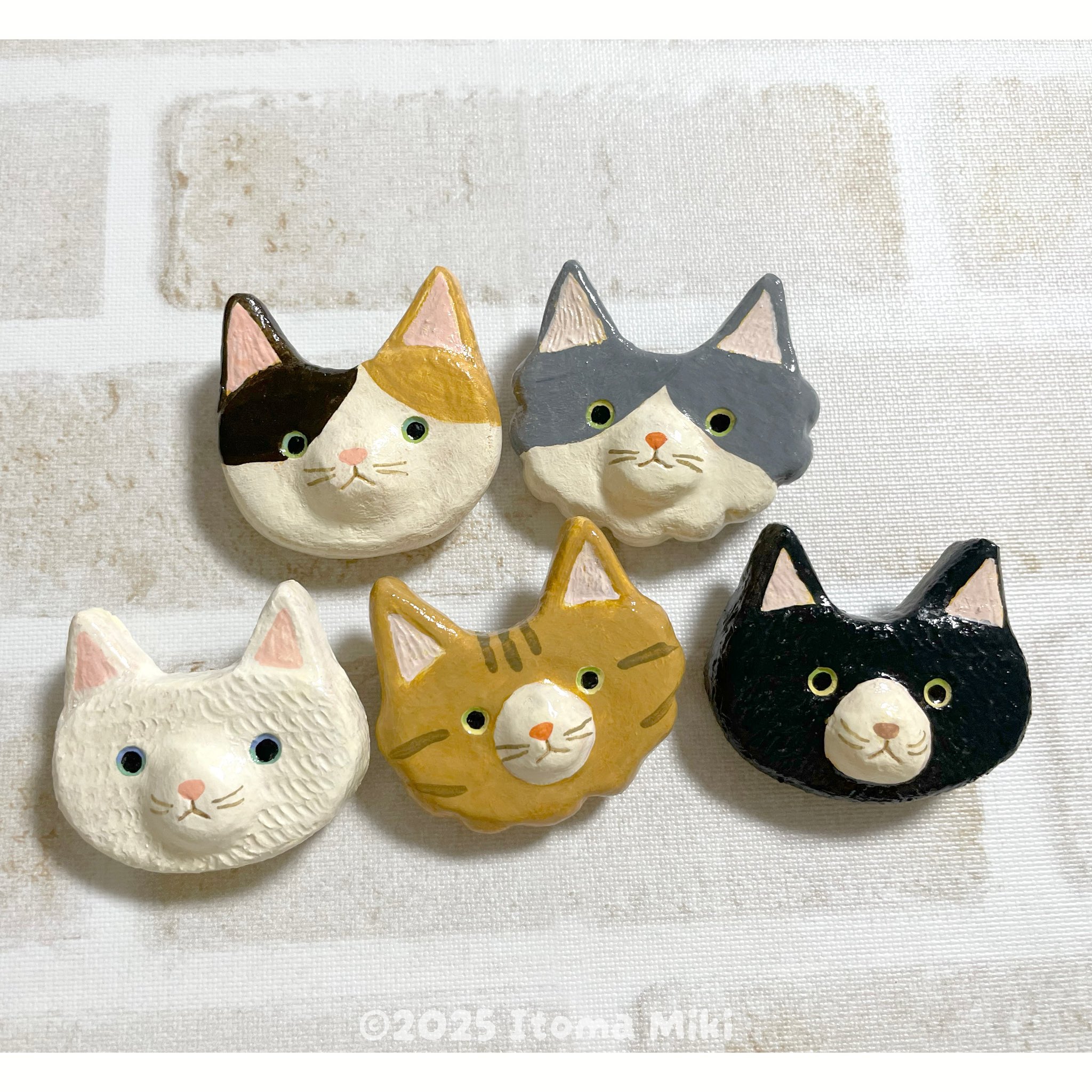 ねこもち　陶器 陶器の猫鏡餅 Lサイズ 【陶器の猫鏡餅】(10月中旬入荷予定