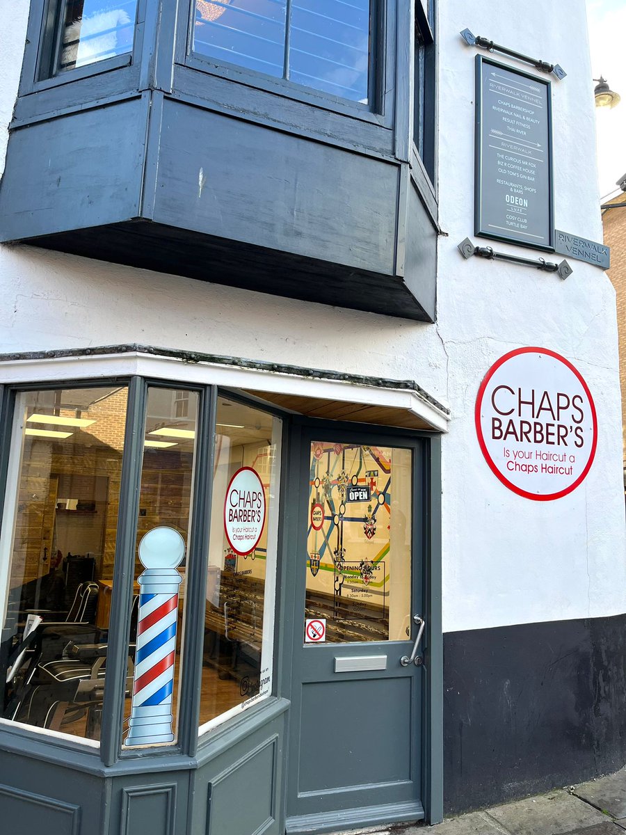 💈 Chaps Barbershop at The Riverwalk 💈

Chaps Barbershop is open! Chaps is a traditional barbers with a focus on making you feel great and looking sharp 😎

Just call in and see what they can do for you ✂️🪒💈

#durham #theriverwalk