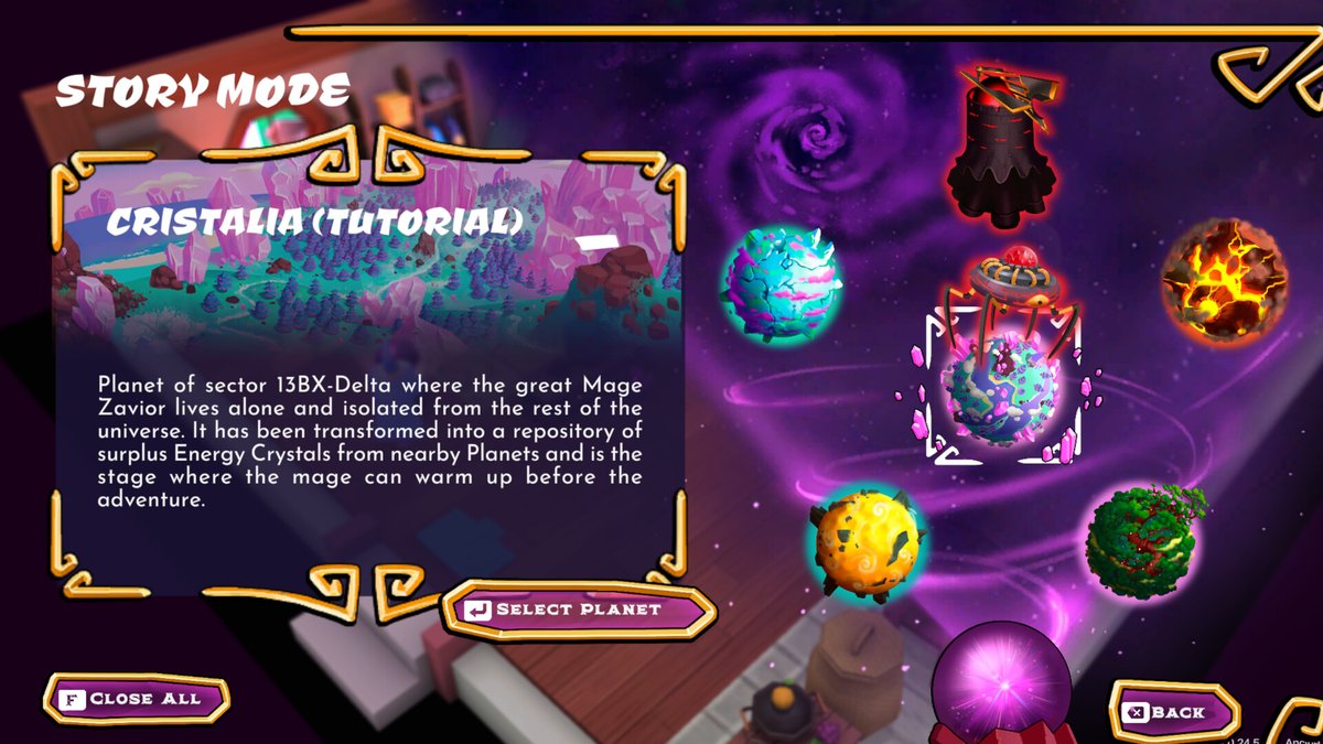 wizavior's tweet image. Have you ever wondered why the planet where Zavior lives is so important? Here’s the explanation.
#game #indiegame