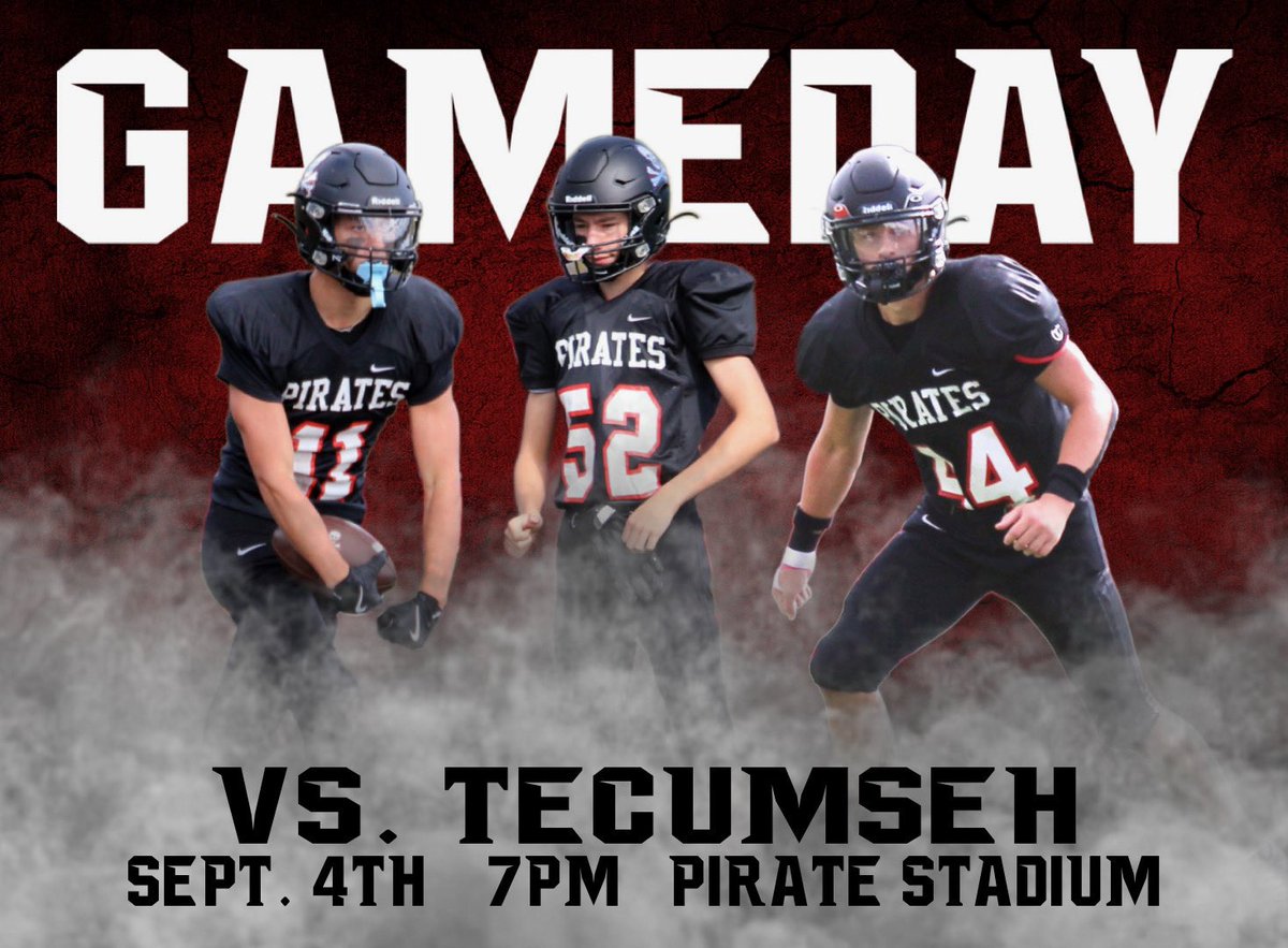 Come out tonight and support our JV in their game against Tecumseh! 7pm @ Pirate Stadium! #LTP #Family #Brotherhood