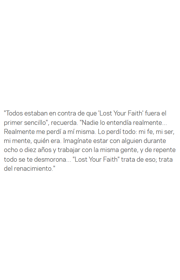 AvaMaxLatam's tweet photo. 💬 | En una entrevista con la Academia de la Grabación, @AvaMax habló sobre lanzar «Lost Your Faith» como el sencillo principal de ‘Don't Click Play’: 

— «Todos estaban en contra de que “Lost Your Faith” fuera el primer sencillo. Nadie lo entendía realmente...» https://t.co/HfiNEt9T1C