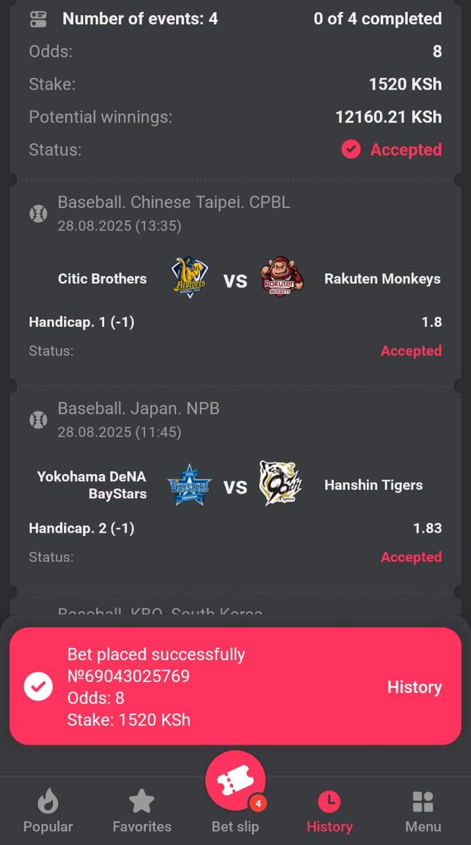 greyhat_Grey's tweet image. 🎯PIN 📍 Baseball 🤑🤑🤑
It will pay lunch ✅✅✅✅

              💥⚡️On DB-BET ⚡️💥

NO Accounts ⁉️⁉️
Click link 👉👉🔗 📲📲 db-bet.co/Grey_

#Promocode 👉 GREY 
#Boookingcode👉B2V28

DB-BET App📲📲 db-bet.co/GREY_app_

             #bestoflucktoyou