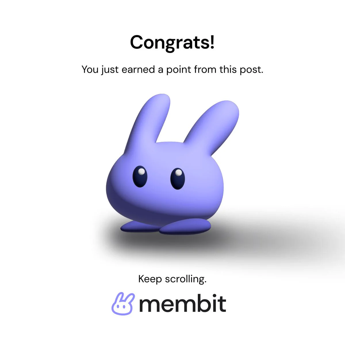 You just earned a point from this post.