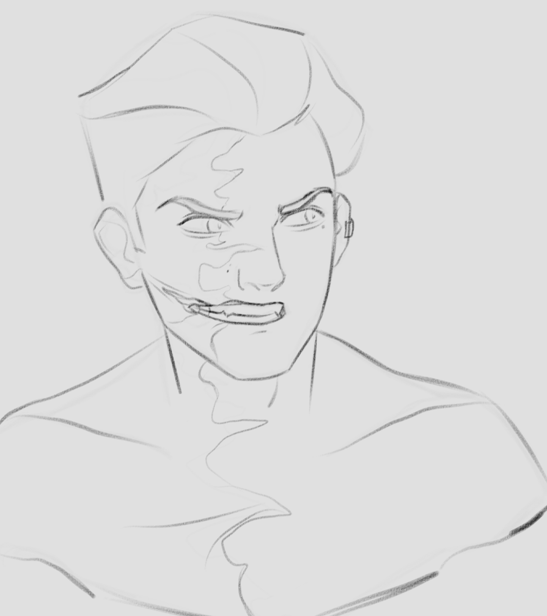 aeris.⠀

Hope you're all doing well~ are you guys tired of my art yet 😅 I just wanted to have some references of how he looks. I'll hopefully have his new account done soon. What do you think?