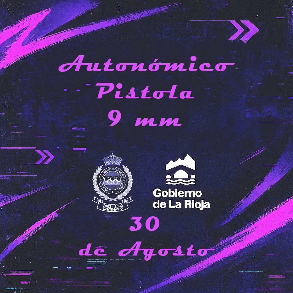 🎯 ¡Vuelve la competición!
Este 31 de agosto en Prado Salobre ➝ Campeonato Autonómico de Pistola 9mm 🔥
Primera cita tras las vacaciones, abierta a todos los federados.

👉 Reencuentro, deporte y comunidad en la línea de tiro.

#TiroOlímpico #Pistola9mm #LaRiojaDeporte