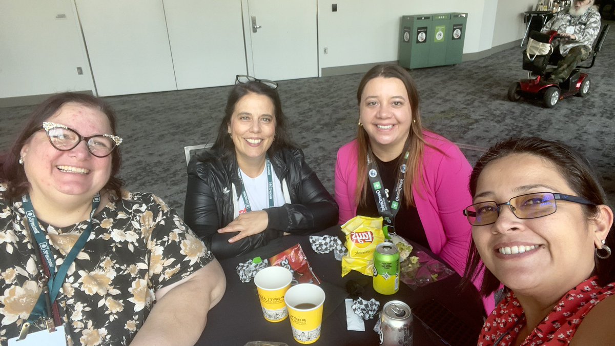 Lunch is always better with good company 🤩 <a href="/WordCampUS/">WordCamp US 2025 (#WCUS)</a> <a href="/michelleames/">Michelle Frechette</a> #MichelleandMe #WordPress #WCUS #WordCamp