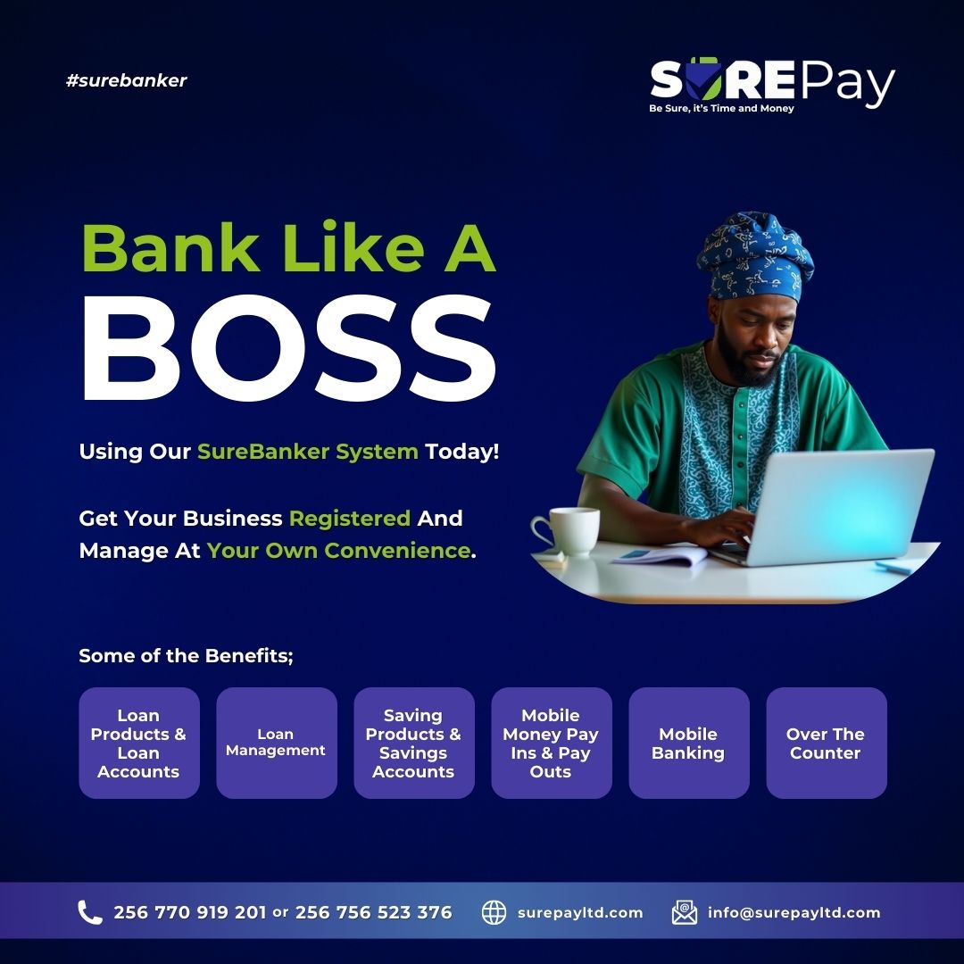 Turn paperwork into power moves while banking like a boss with SureBanker! Visit us at web-dev.surepayltd.com for more information. #SureBanker