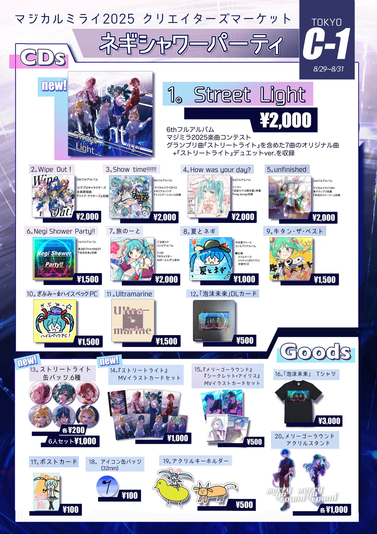断捨離　マジカルミライ2020ブランケット 加賀(ネギシャワーP)@マジミラ東京【C-1】 on X: 