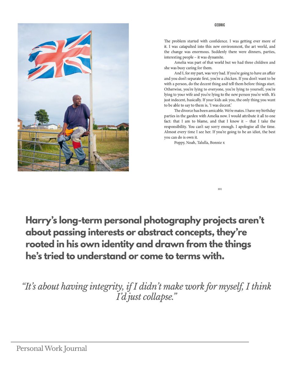 Really enjoyed interviewing inimitable portrait photographer <a href="/harrybordenuk/">Harry Borden</a> for Personal Work Journal. It was a frank &amp; v funny chat, he shared his passion projects, state of the industry insights &amp; gossip!

Interview - personalwork.online
#photography #celebrityphotographer